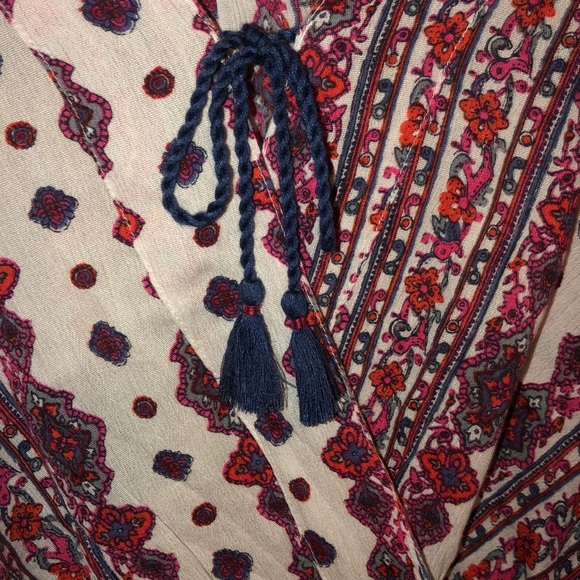 Boho wrap top - Picture 3 of 3